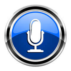 Poster - microphone icon