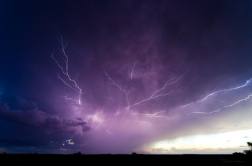 powerful lightnings