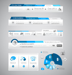 Aufkleber - Quality clean web elements for blog and sites
