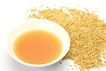 Canvas Print - sesame oil