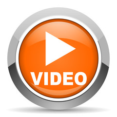 Aufkleber - video icon