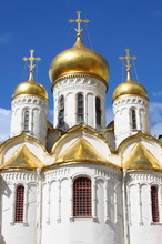 Annunciation Cathedral In Moscow Kremlin, Russia