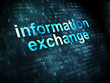 © Maksim Kabakou - Data concept: Information Exchange on digital background