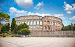 Roman amphitheatre (Arena) in Pula, Croatia.