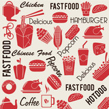 food and drinks pattern
