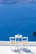 romantic place in Santorini island,Greece