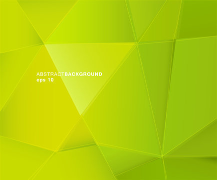 Abstract green paper background with place for your text.