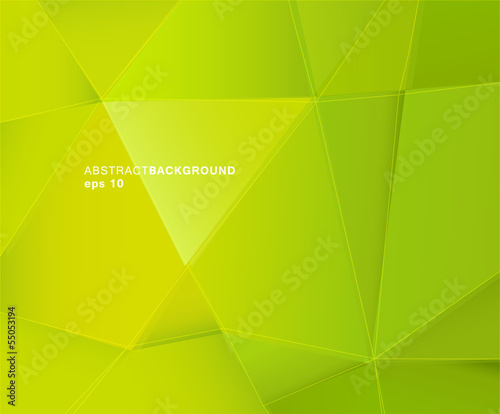 Naklejka - mata magnetyczna na lodówkę Abstract green paper background with place for your text.