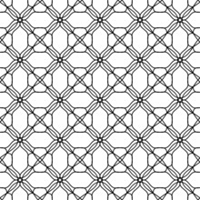 Seamless Black White Pattern Background