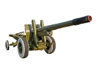 Large-caliber howitzer