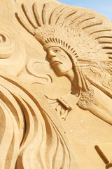 Wall Mural - Sondervig DK - Sand sculpture festival 2013