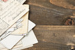 © zakalinka - old letters on wooden table