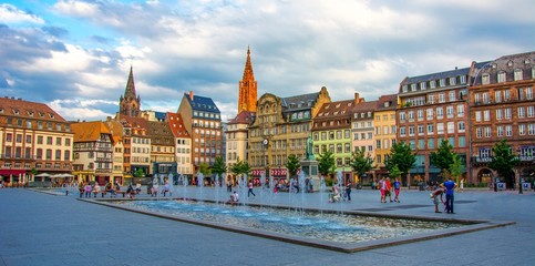 Place Kléber à Strasbourg