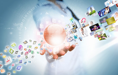 Poster - Globalization concept
