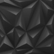 Black carbon background abstract polygon. Fashion luxury