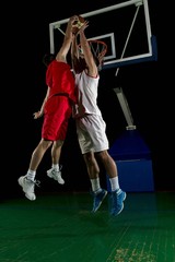 Wall Mural - basketball player in action