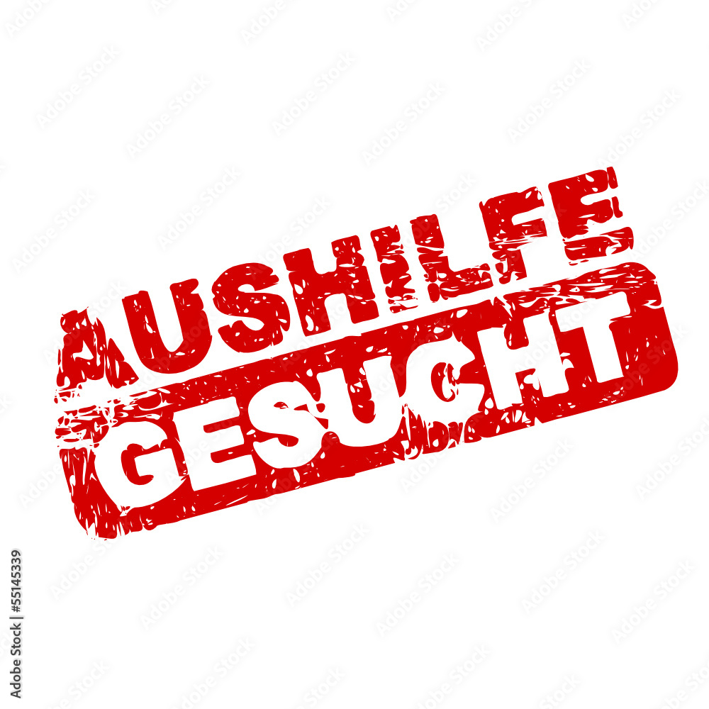 Aushilfe Gesucht