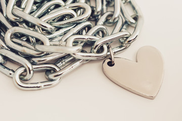 Chained heart