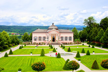 View Over The Garden At Melk Abbey, Austria