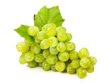 Bunch Of Ripe Green Grapes