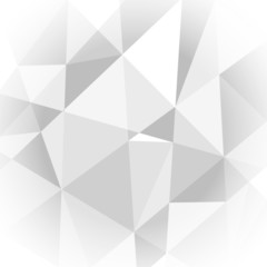 Wall Mural - abstract light grey geometric background
