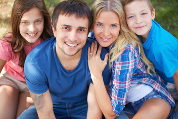 Poster - Restful family