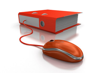 Poster - Document with Computer Mouse