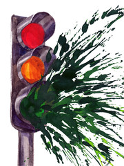 traffic lights