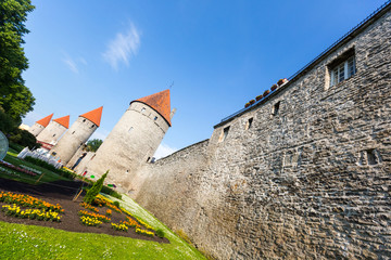 Poster - Old Wall in Tallinn