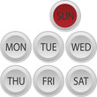 Buttons day of week