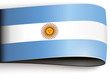 vector product label flag argentina