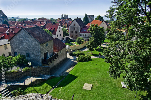 Canvastavla  Medieval city, Visby (Gotland)