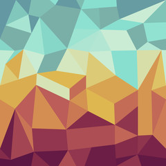 Wall Mural - vintage hipsters geometric pattern.