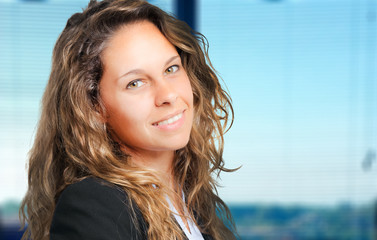 Wall Mural - Smiling businesswoman