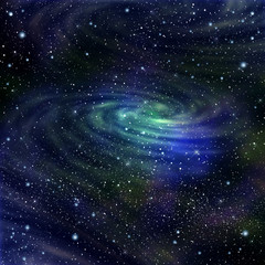 Wall Mural - space galaxy image,illustration