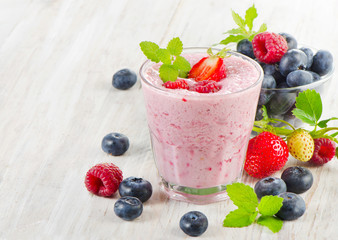 Raspberry smoothie