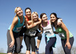 © micromonkey - Five Female Runners Training For Race