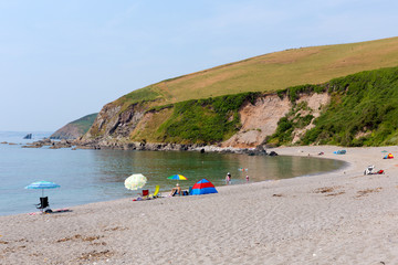 Sticker - Portwrinkle beach Whitsand Bay near Looe Cornwall