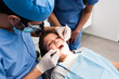 Little boy having a dental examination