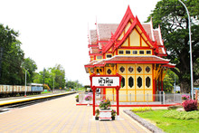 Royal Pavilion At Hua Hin Railway Station, Prachuap Khiri Khan,