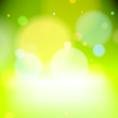 Poster - Abstract shining soap bubbles background