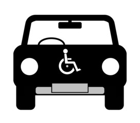 Poster - Voiture pour handicapée