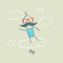 Wall Mural - fly