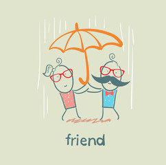 Wall Mural - friend