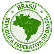 Brasil stamp