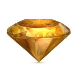 Amber yellow icon