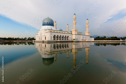 Fotografía Kota Kinabalu floating mosque at Sabah, Malaysia