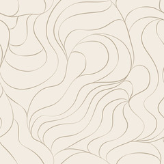 hair seamless pattern