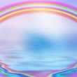 canvas print picture rainbow