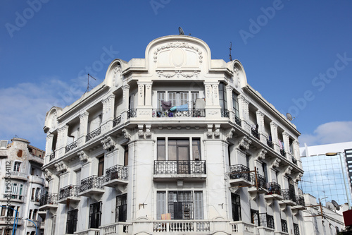 Cuadros en Lienzo Art Deco architecture in Casablanca, Morocco